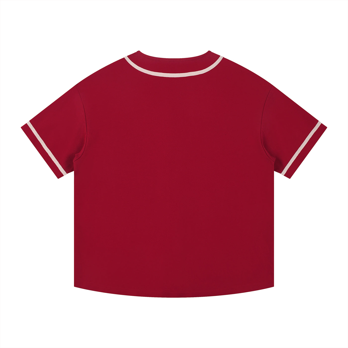 Luxors contrast Piped Button-Up Jersey