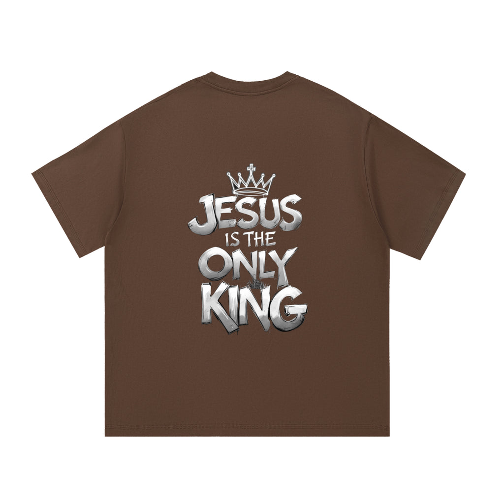 Jesus is the only king Luxors - Religious 100% cotton