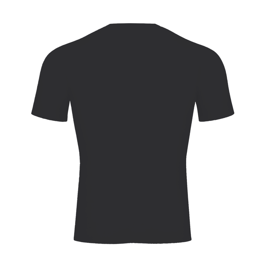 Playera deportiva full black para hombre Luxors