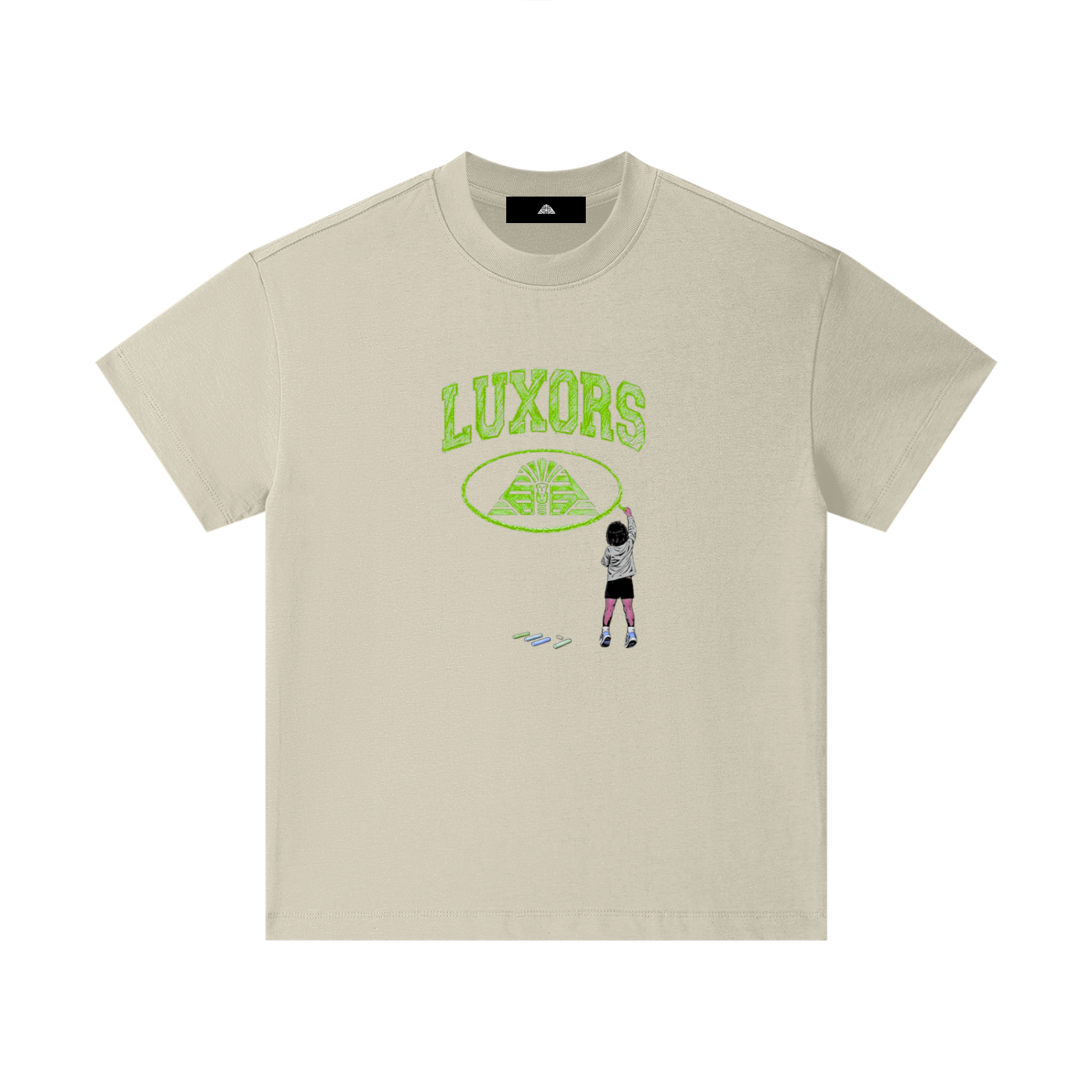 Luxors kids t-shirt Chalk Pyramids