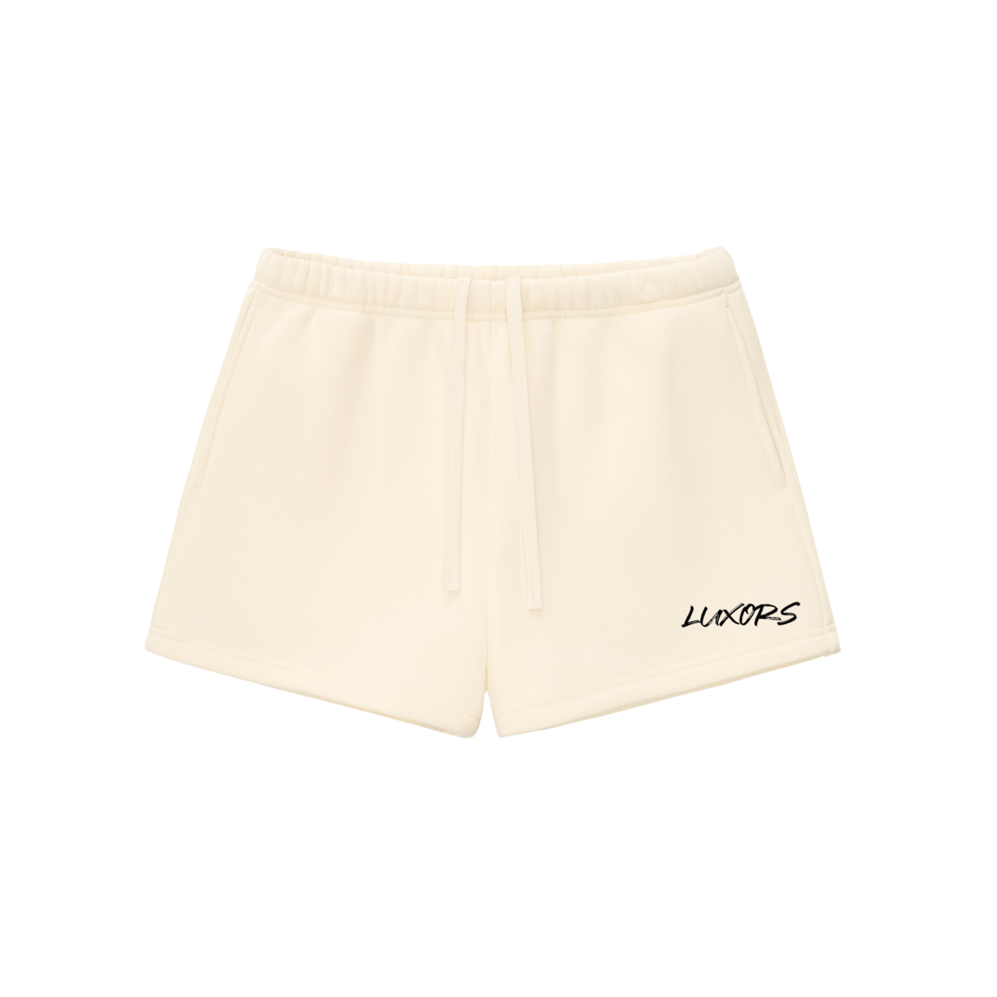 Shorts para mujer de Felpa con cordones ajustables Luxors