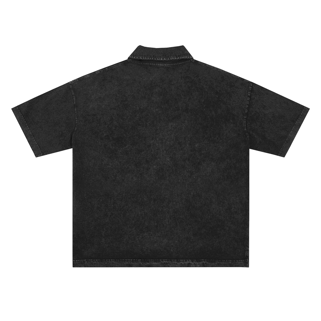 Luxors Heavyweight Snow-Washed Polo T-Shirt