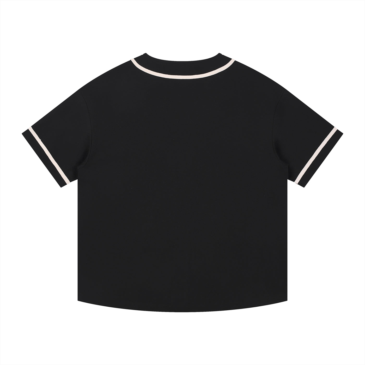 Luxors contrast Piped Button-Up Jersey