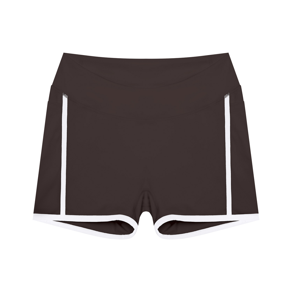 Luxors Women's High Waisted Yoga Biker Shorts