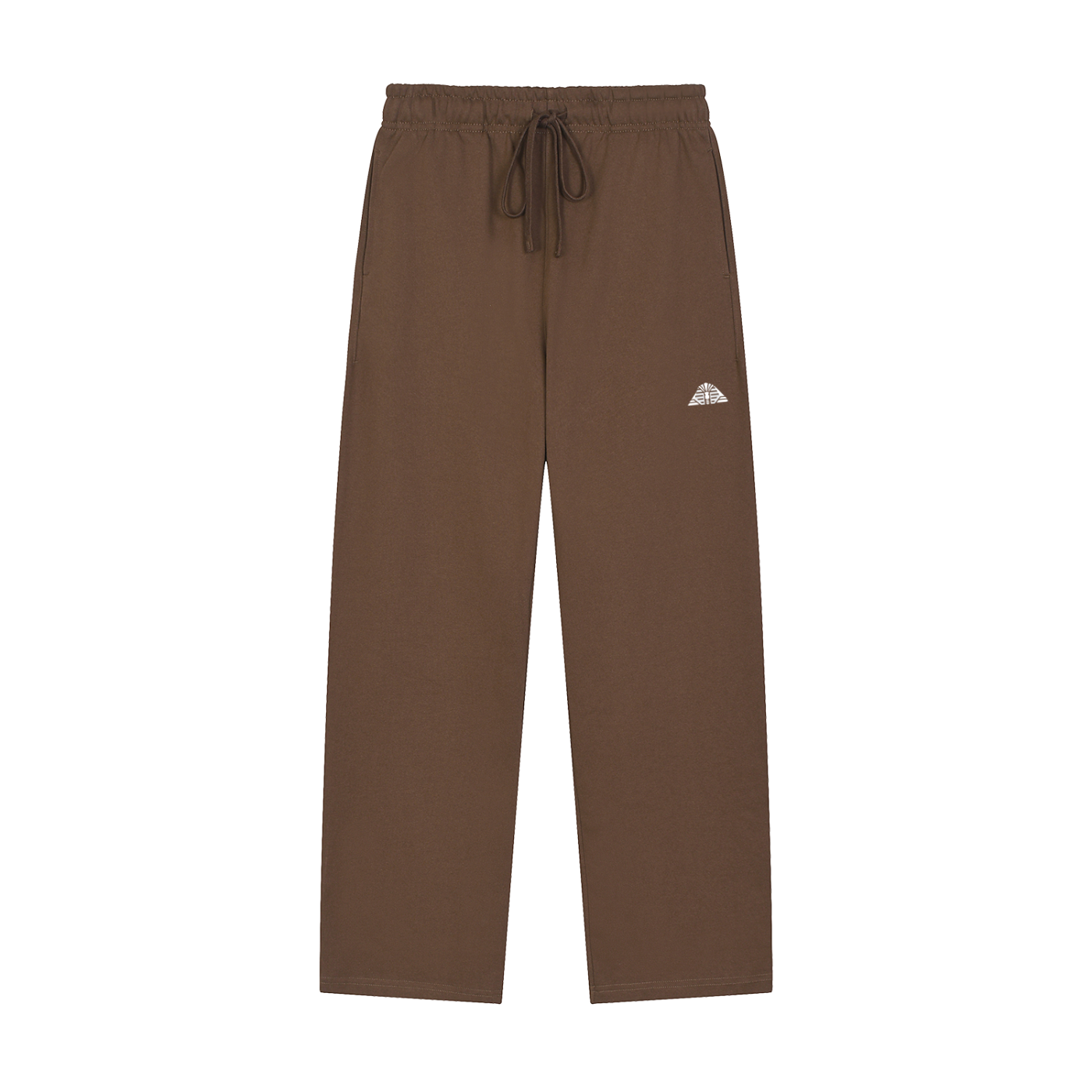 Luxors straight leg sports pants in solid color
