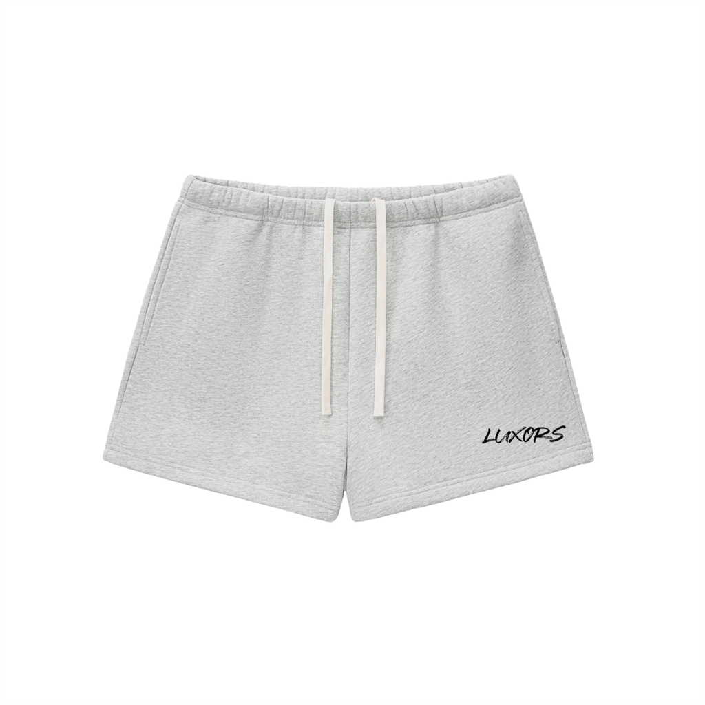 Shorts para mujer de Felpa con cordones ajustables Luxors