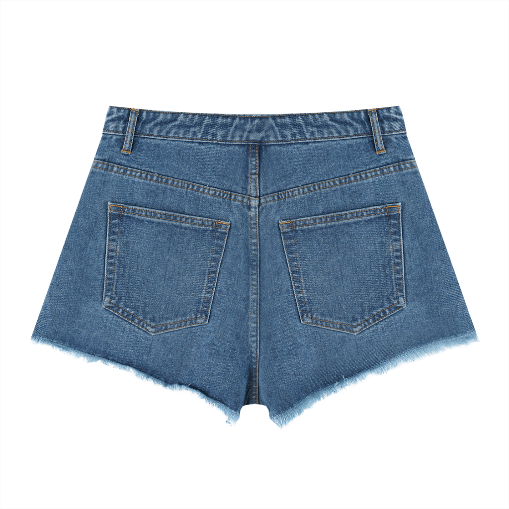 Women's Luxors High-Rise Denim Shorts