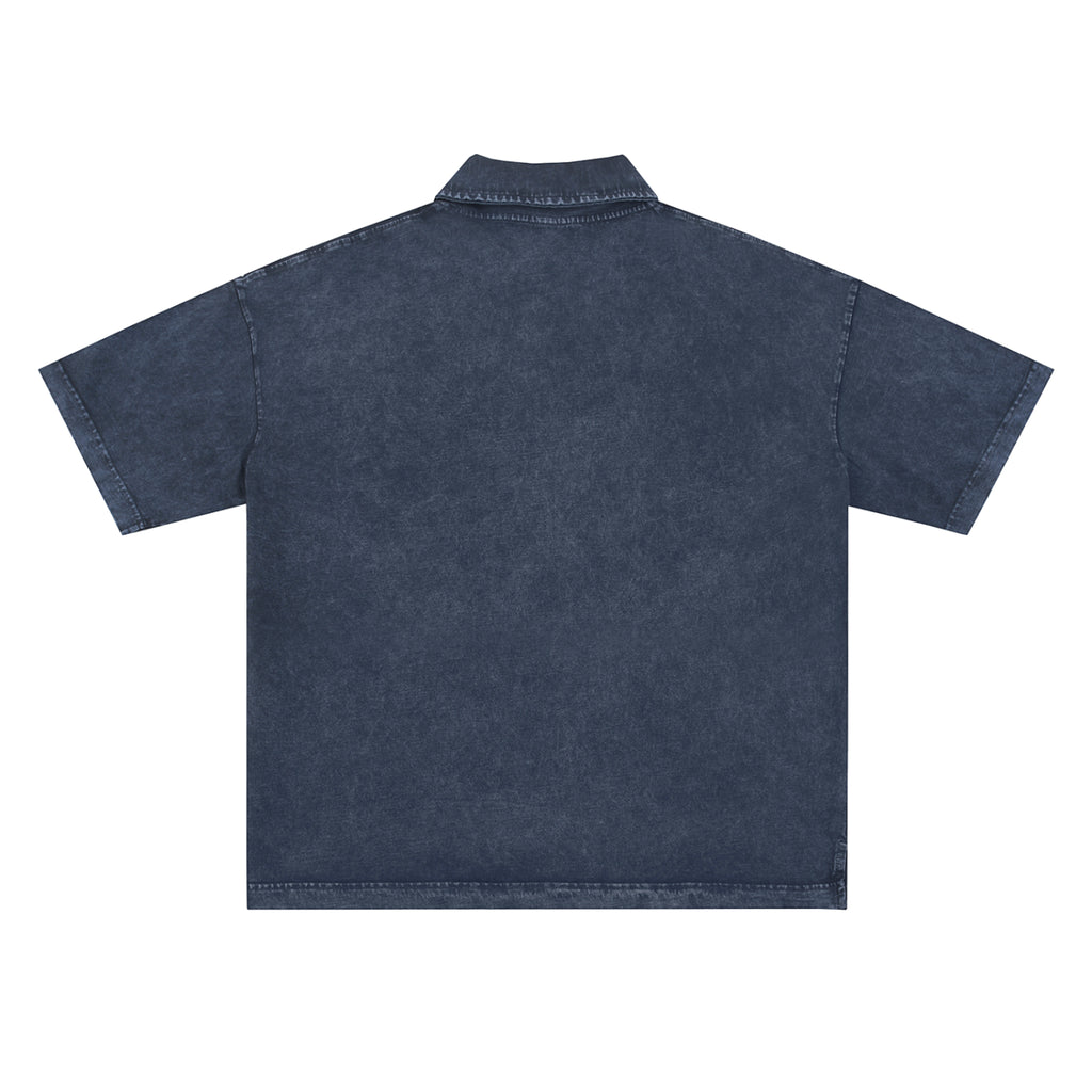 Luxors Heavyweight Snow-Washed Polo T-Shirt