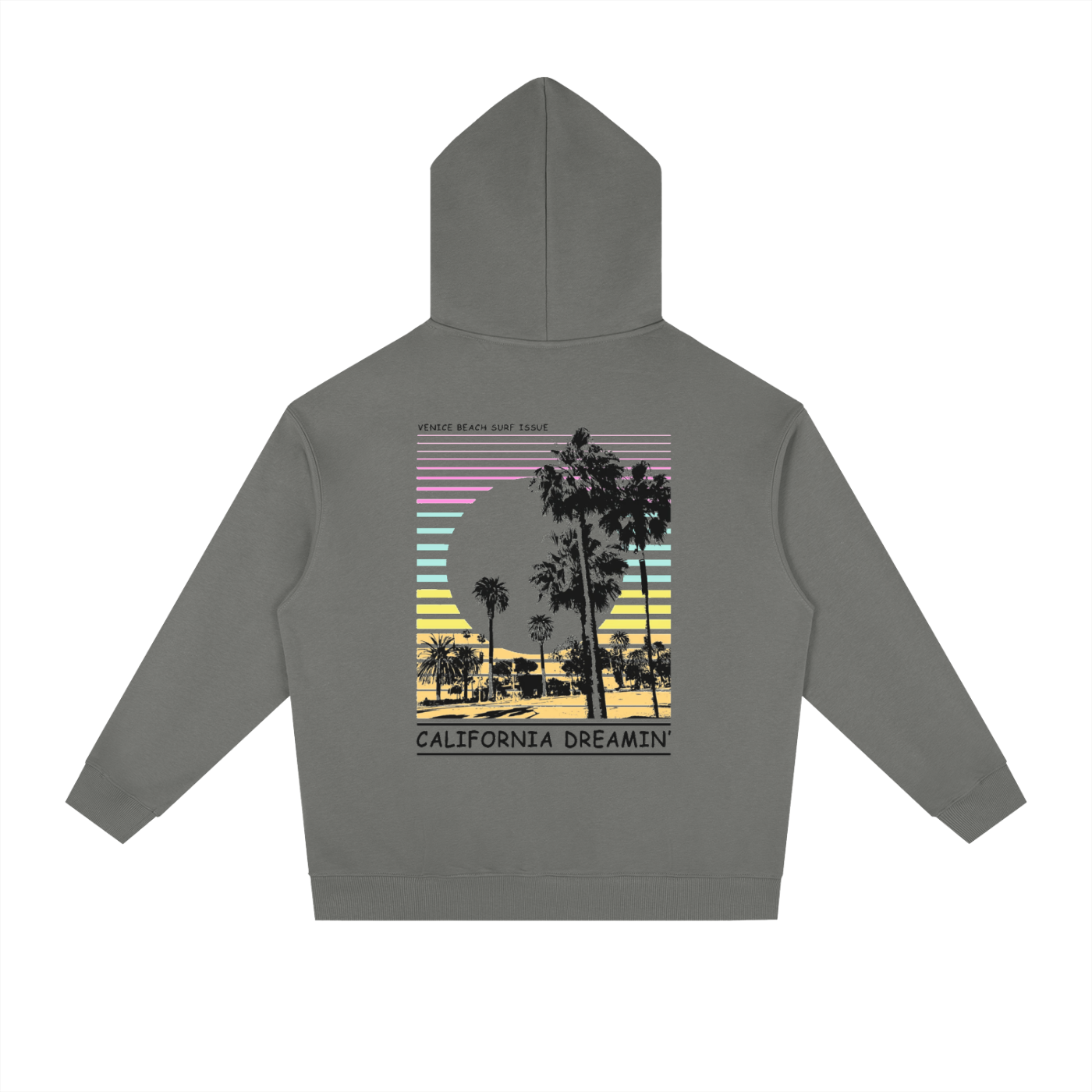 Hoodie California con capucha Luxors unisex de algodon