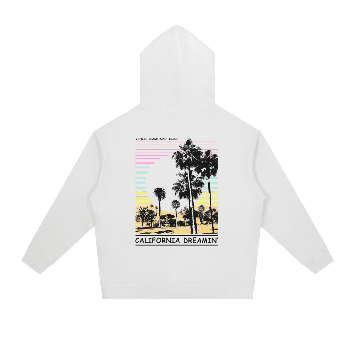 Hoodie California con capucha Luxors unisex de algodon