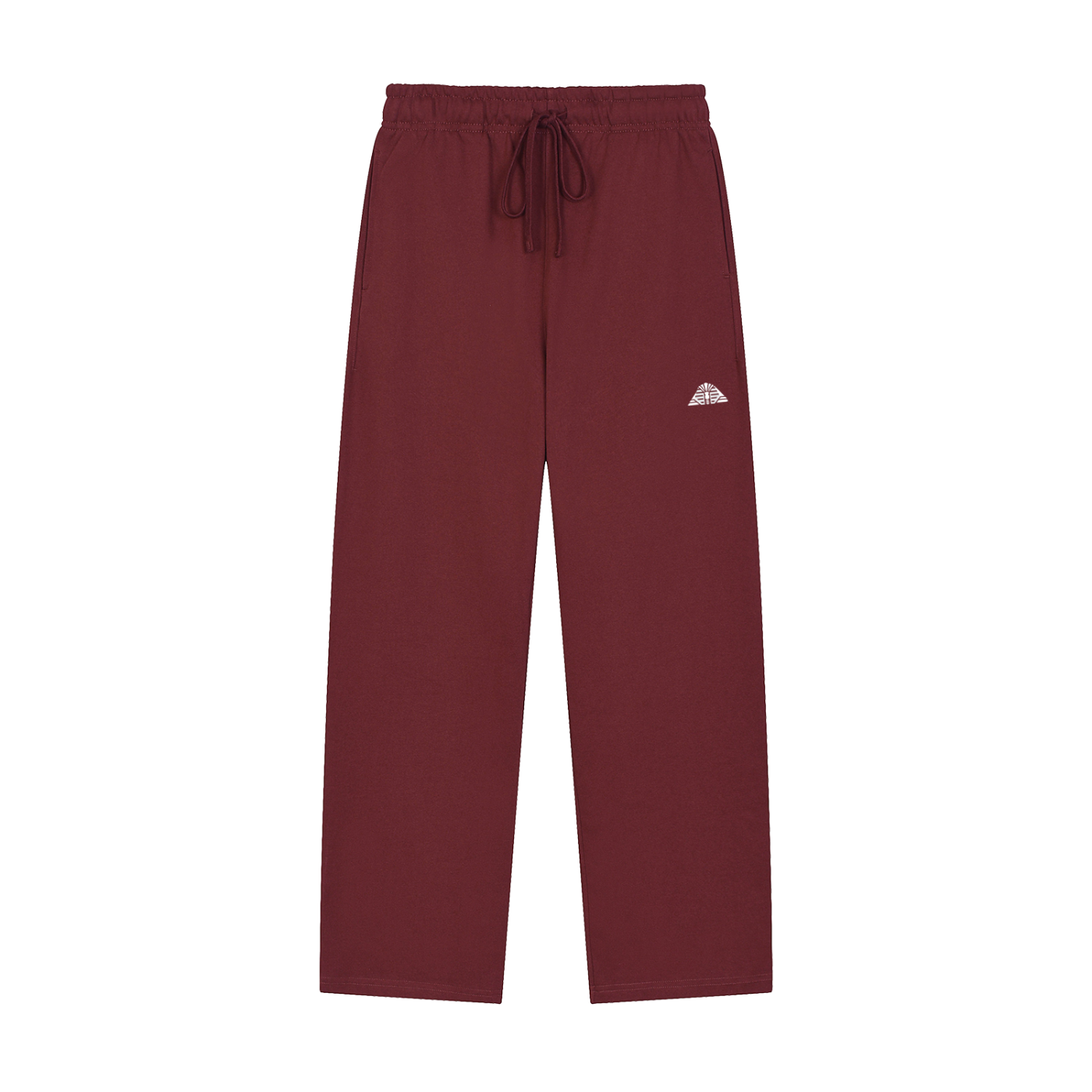 Luxors straight leg sports pants in solid color