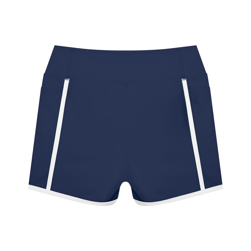 Luxors Women's High Waisted Yoga Biker Shorts