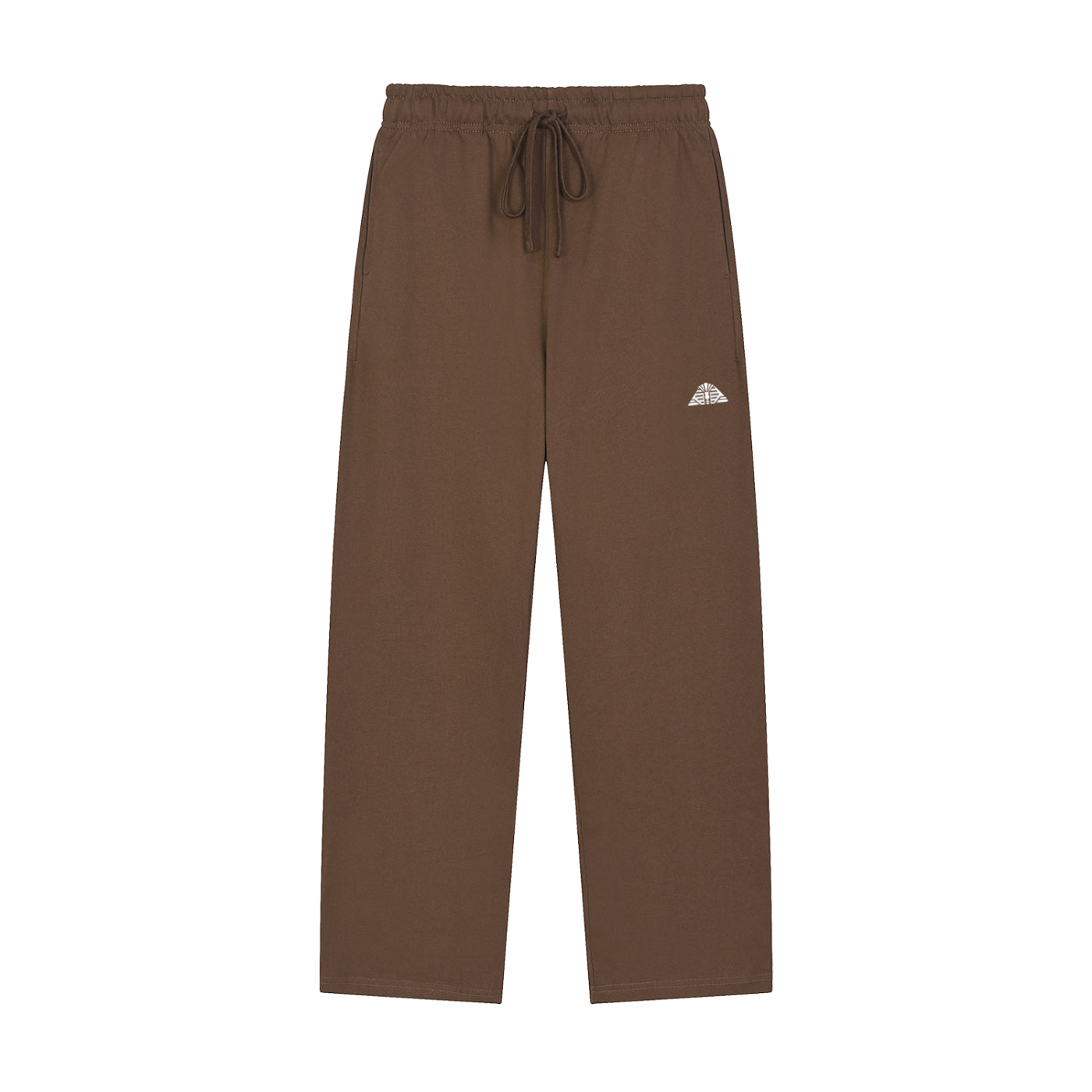 Luxors straight leg sports pants in solid color