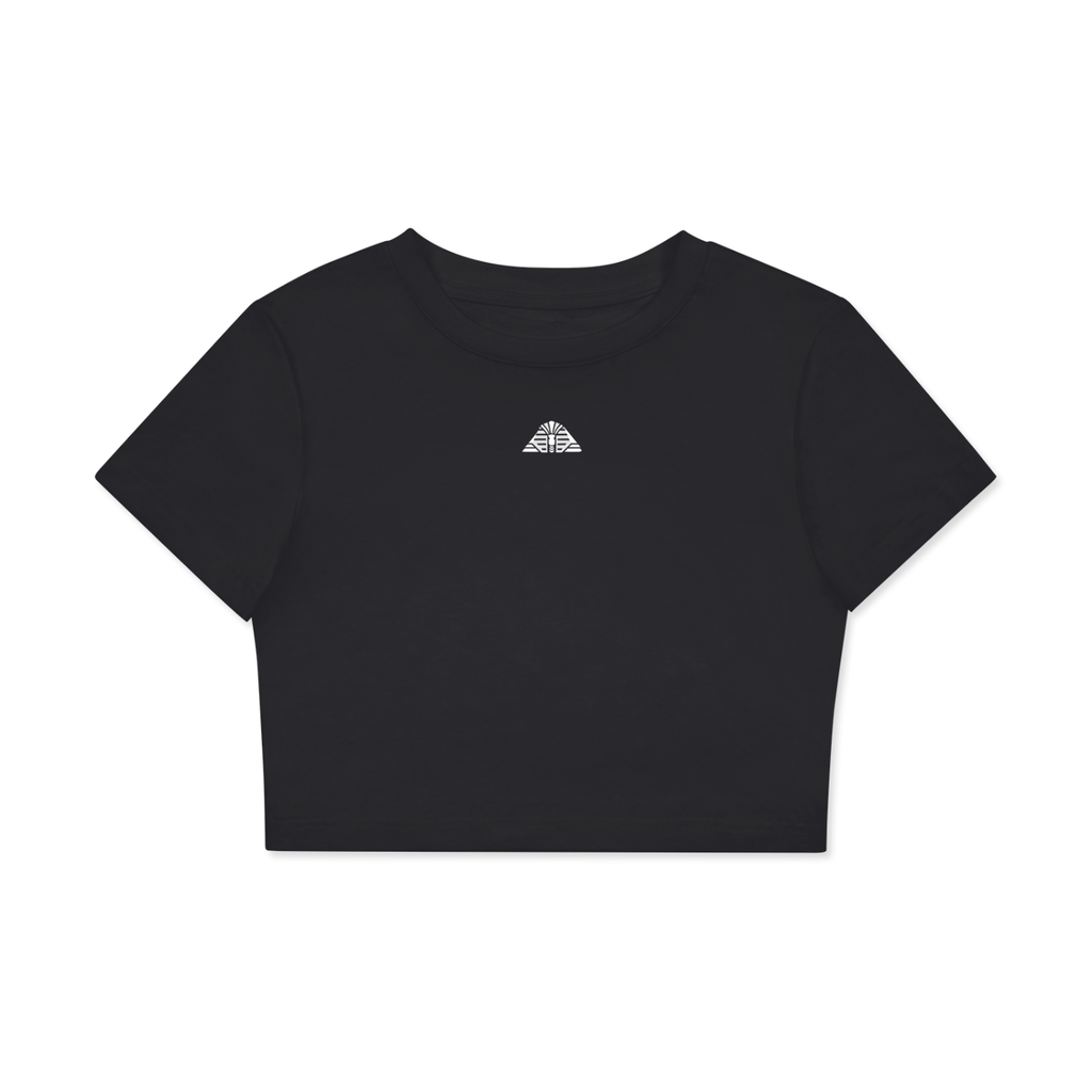 Luxors Fitted Crop Cotton T-Shirt