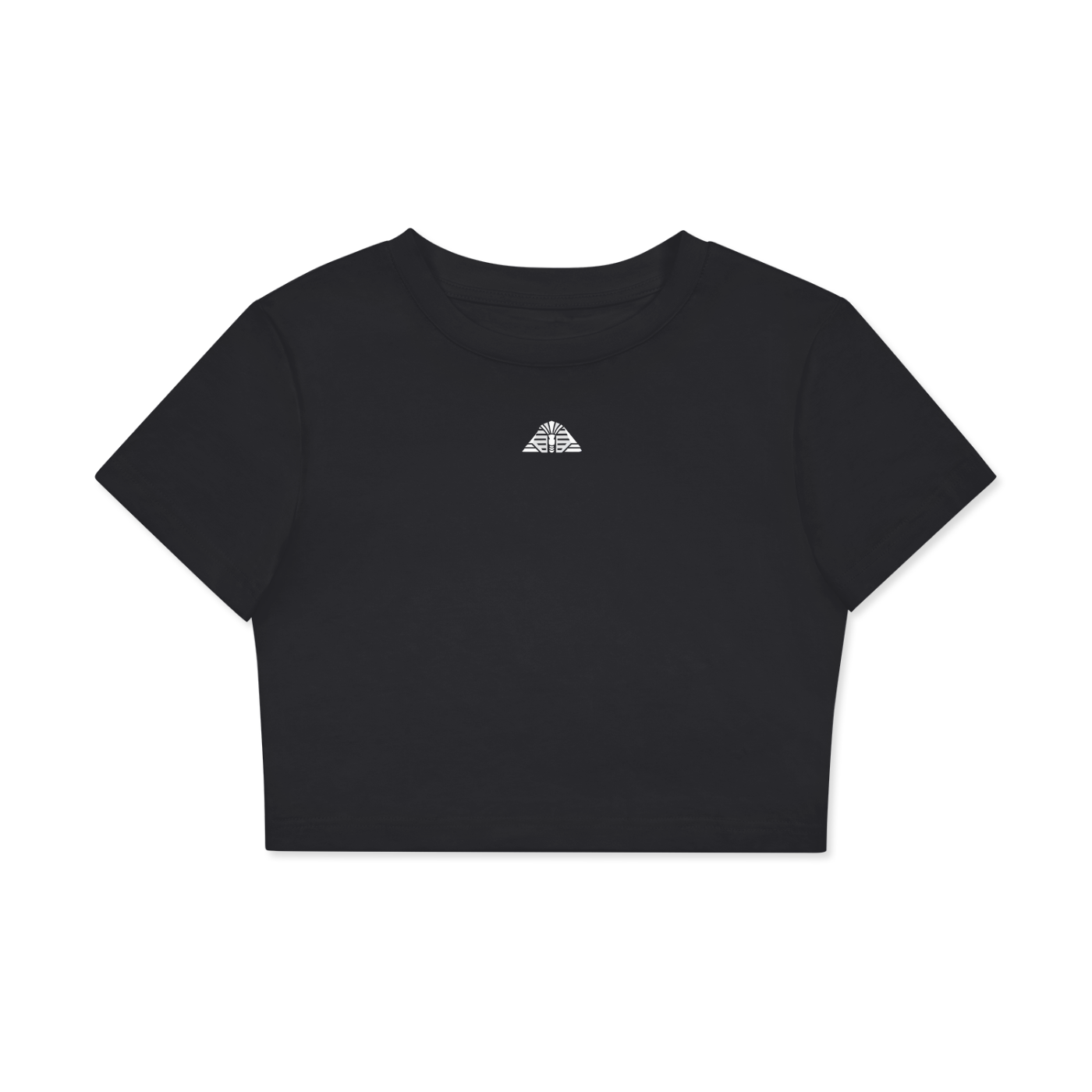Luxors Fitted Crop Cotton T-Shirt