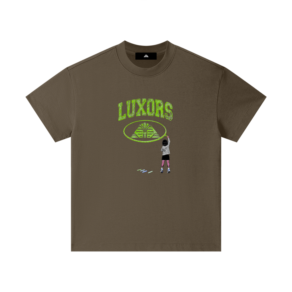 Luxors kids t-shirt Chalk Pyramids