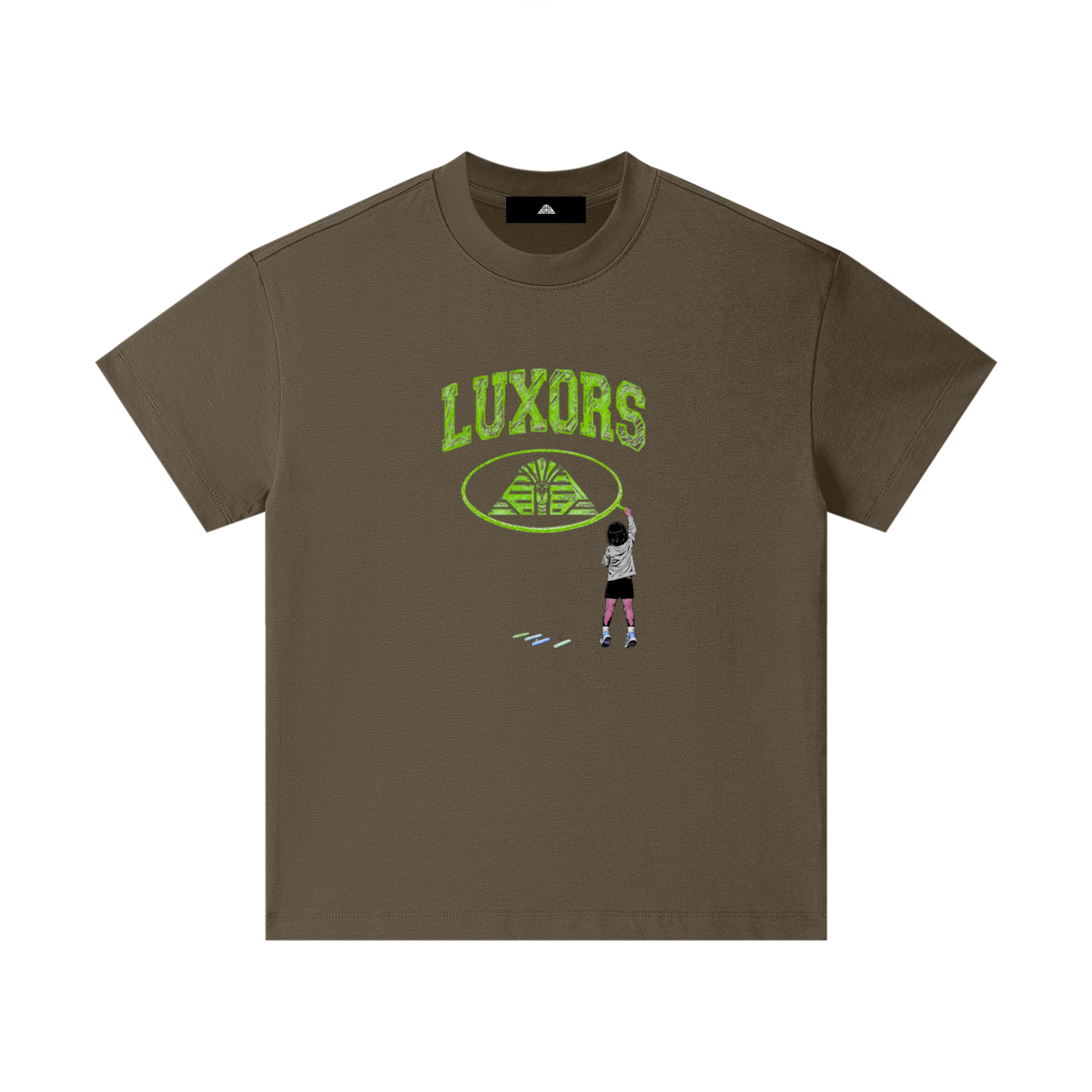 Luxors kids t-shirt Chalk Pyramids