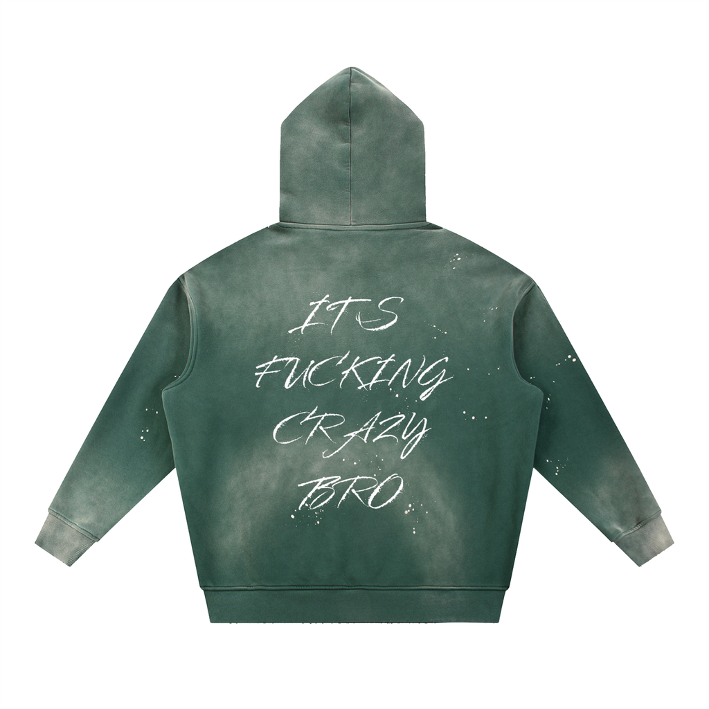 Hoodie unisex Luxors "ITS F#CKING CRAZY BRO"