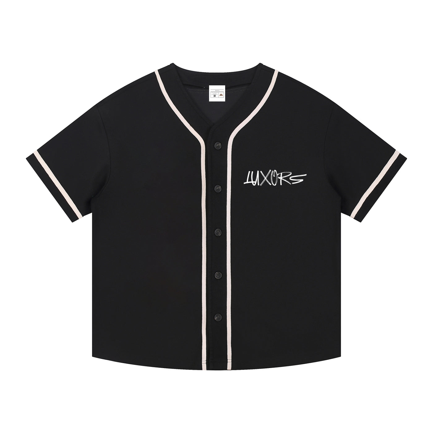 Luxors contrast Piped Button-Up Jersey