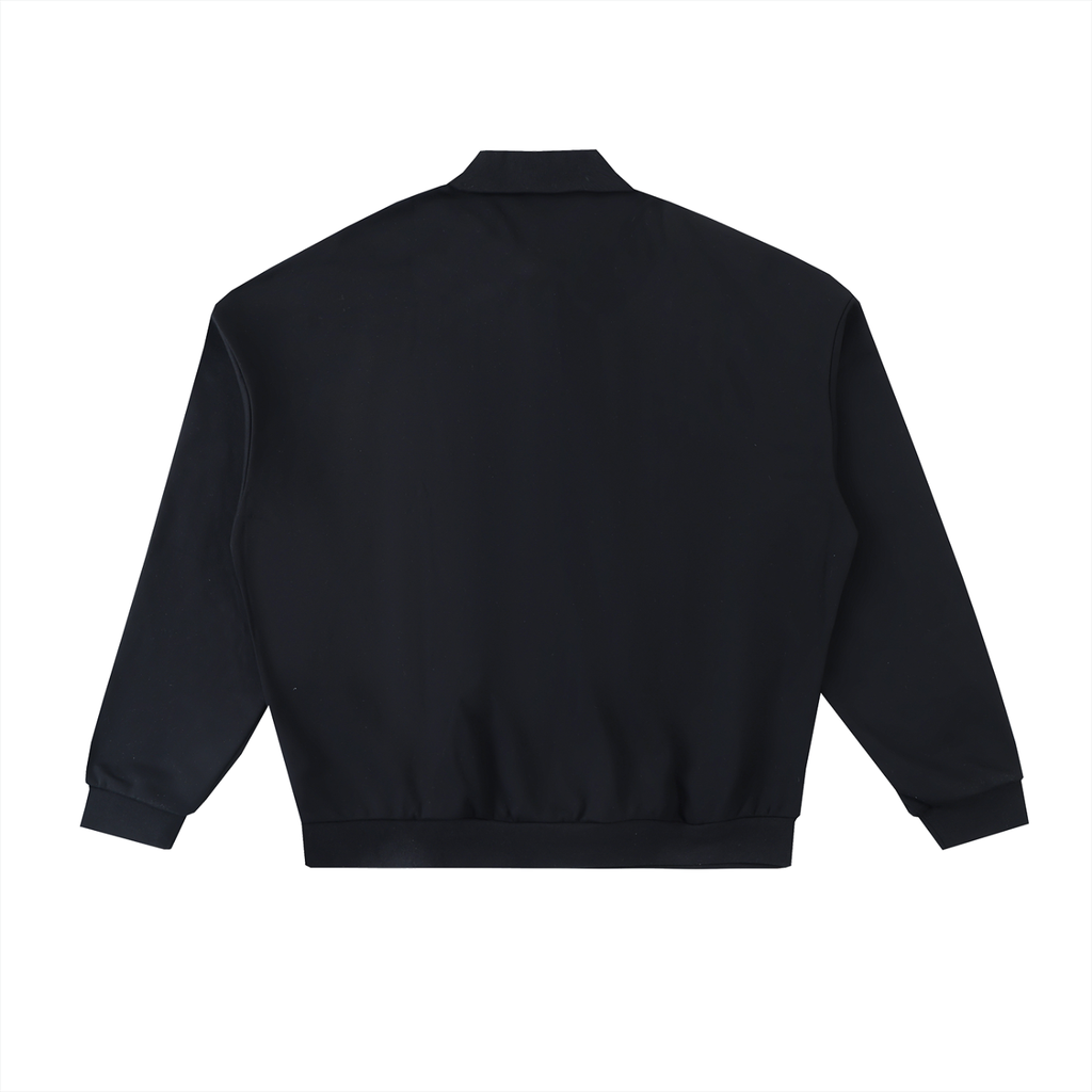 Luxors Heavyweight Fleece Polo Sweatshirt