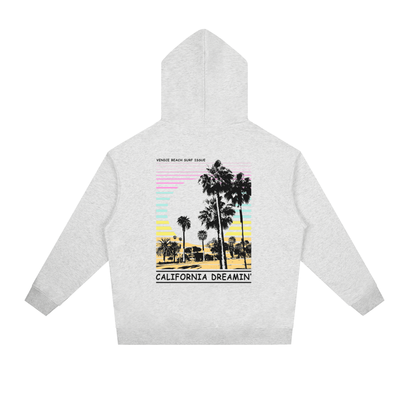 Hoodie California con capucha Luxors unisex de algodon