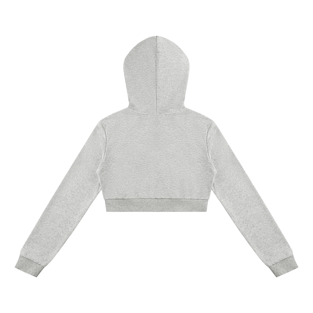 Luxors Women's Cropped Full Zip Hoodie