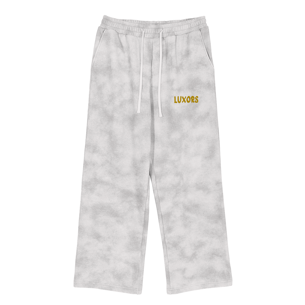 Luxors dirty Washed Fleece Sweatpants