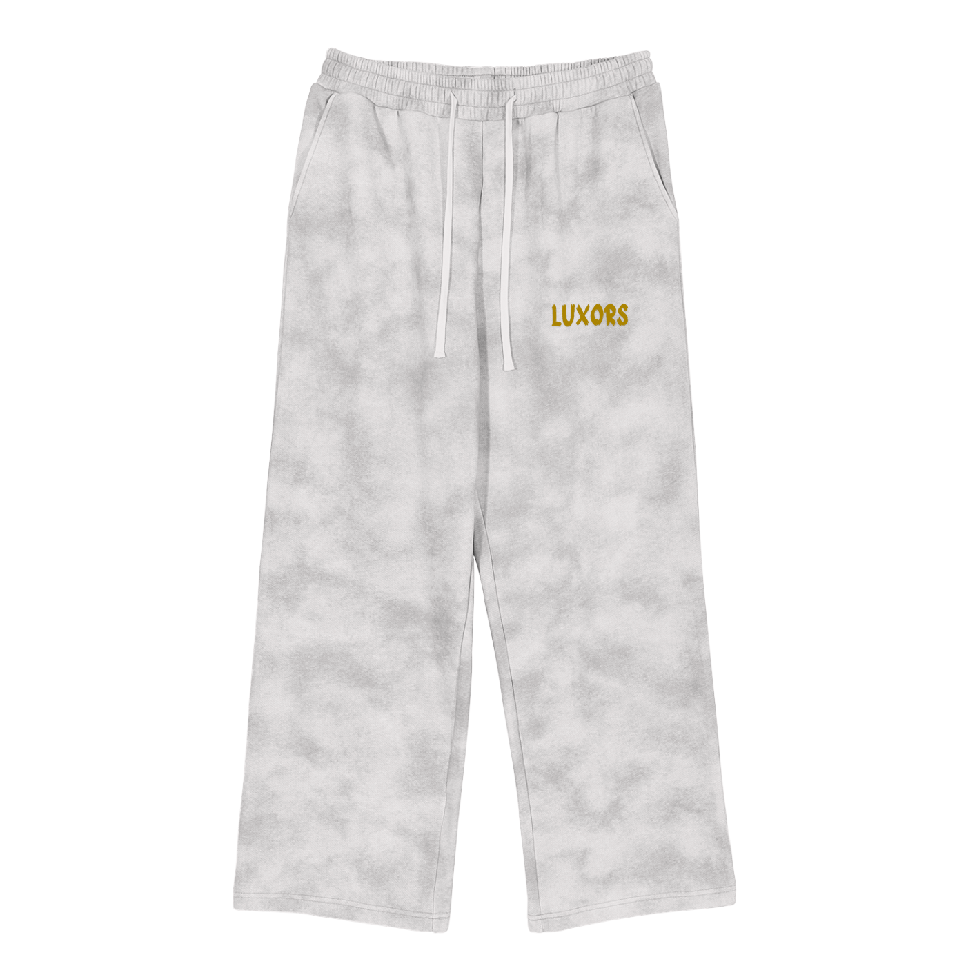 Luxors dirty Washed Fleece Sweatpants