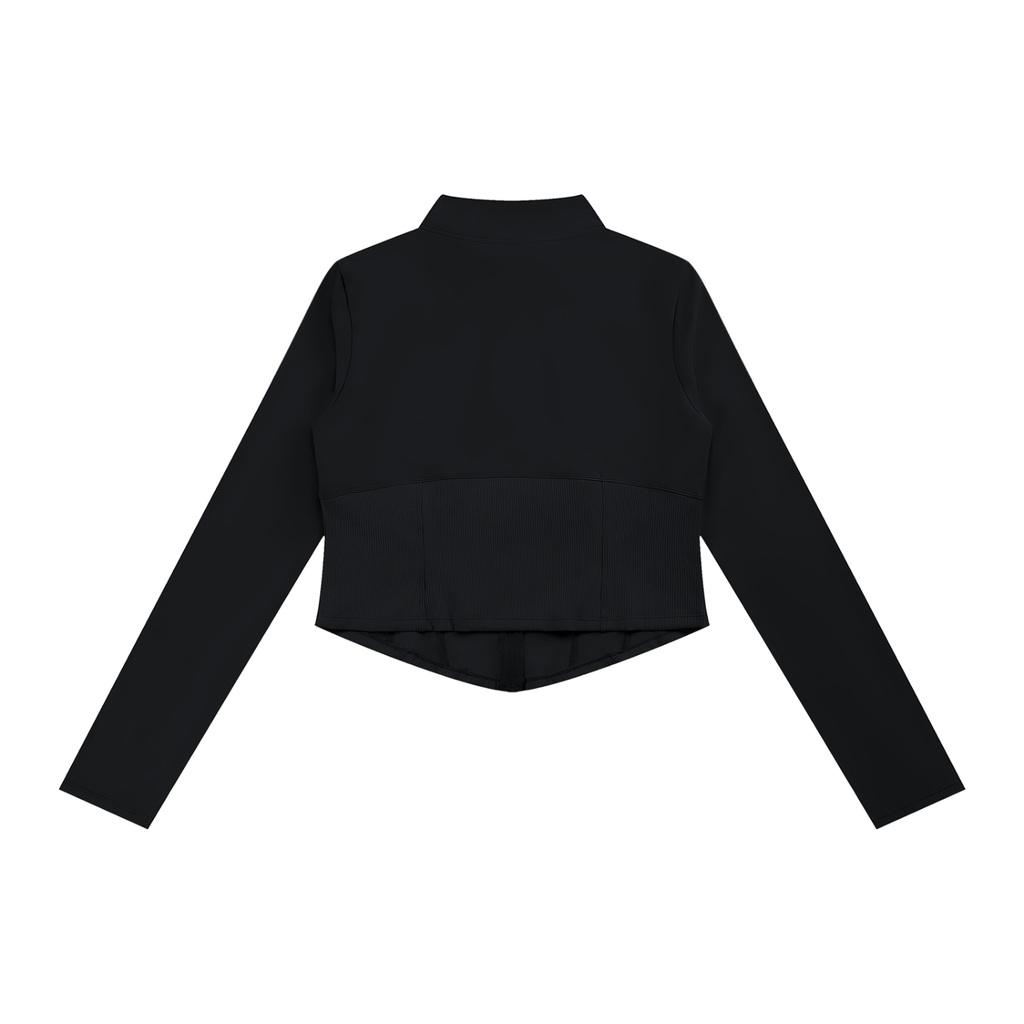 Luxors Women's Slim Fit Full-Zip Yoga Jacket