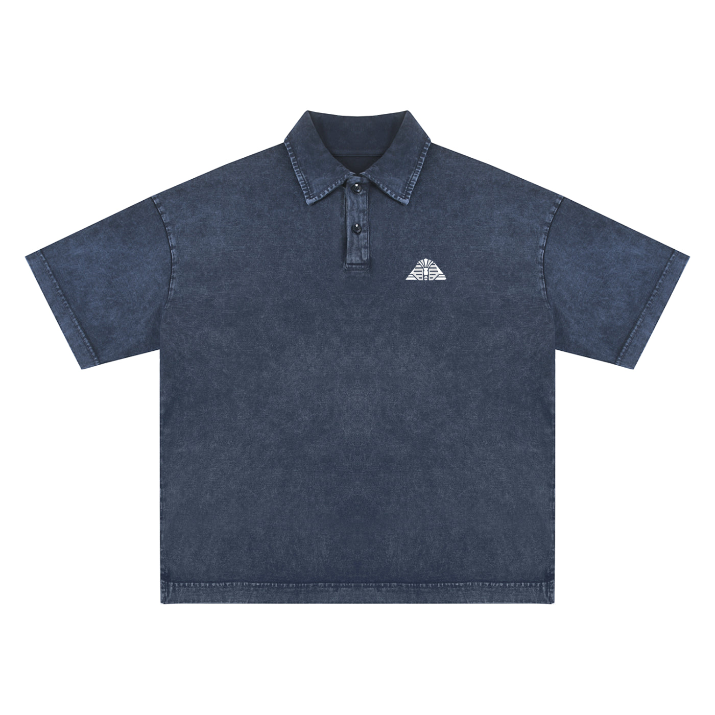 Luxors Heavyweight Snow-Washed Polo T-Shirt