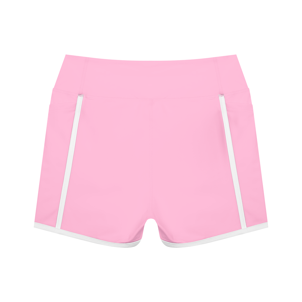 Luxors Women's High Waisted Yoga Biker Shorts