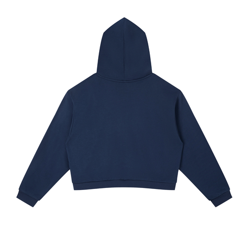 Contrast Side Stripe Cropped Hoodie Luxors original