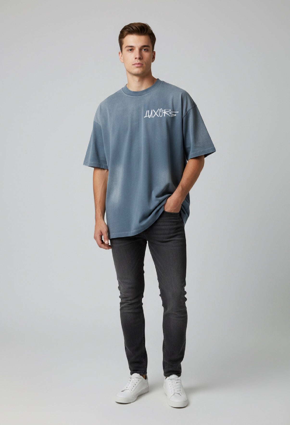Luxors hand-Frayed Sunfade T-Shirt