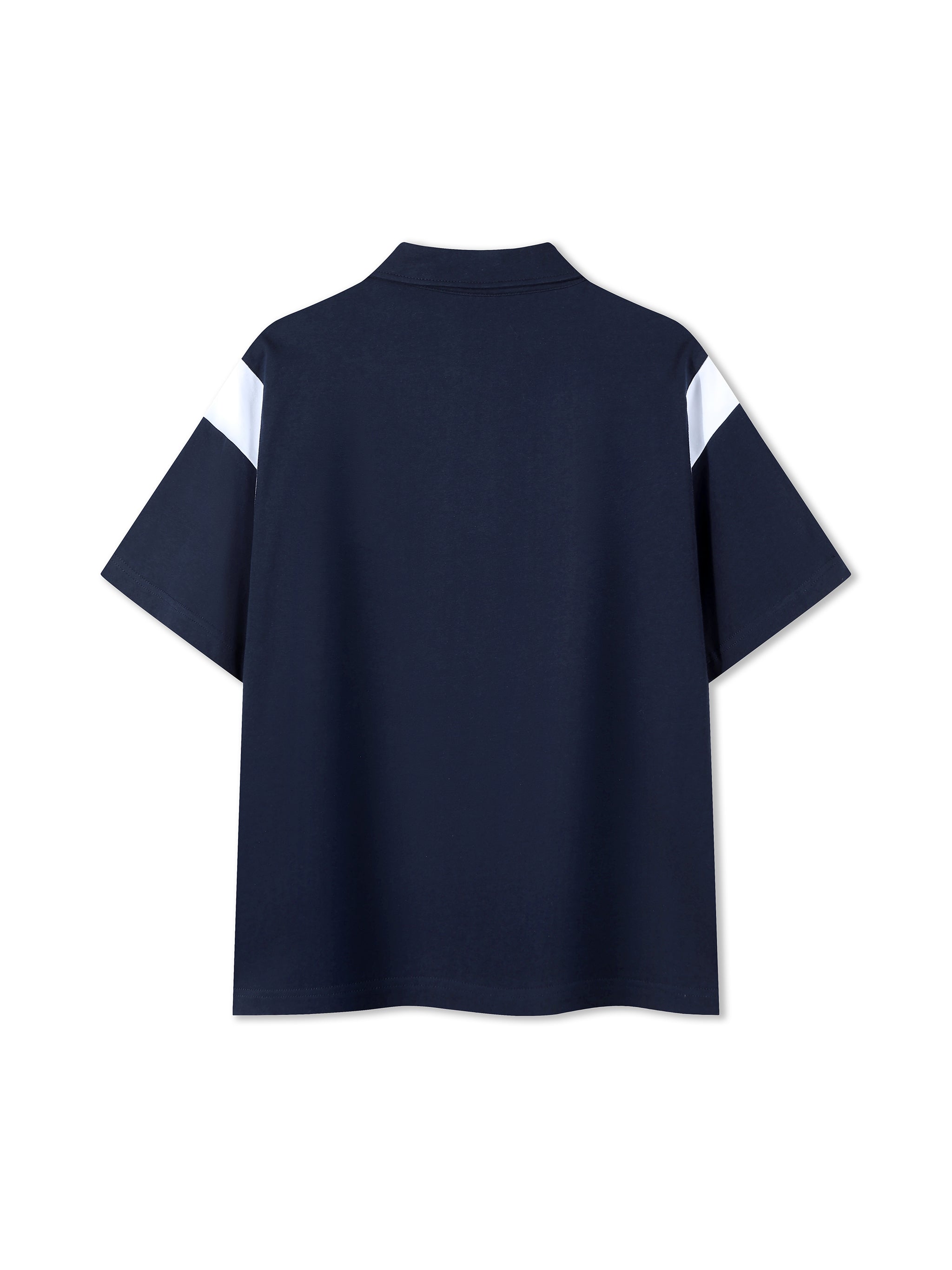 Luxors Contrast unisex Panel Cotton Polo Shirt