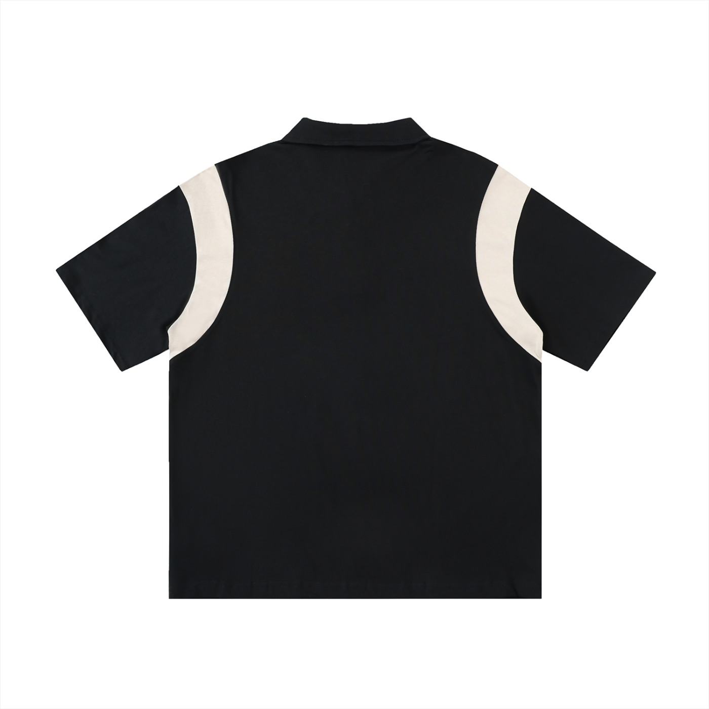 Luxors Contrast unisex Panel Cotton Polo Shirt