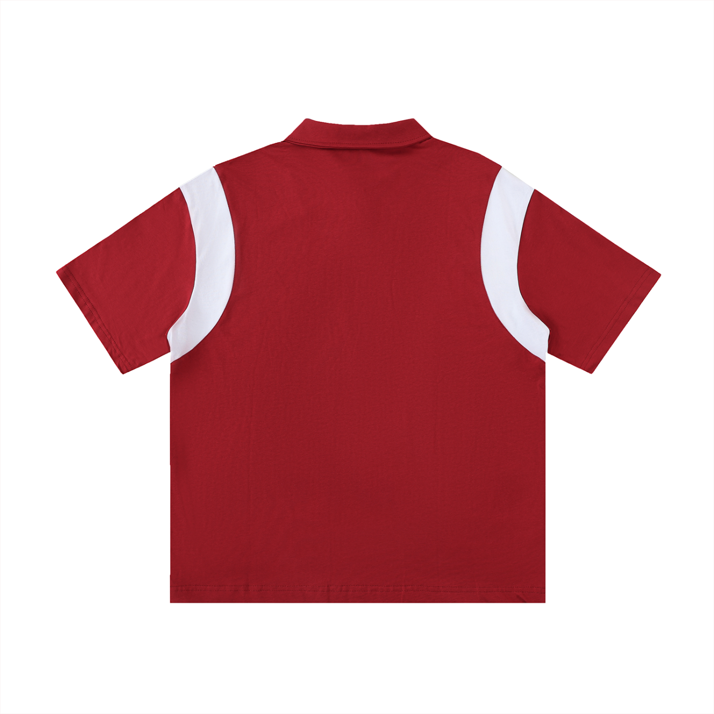 Luxors Contrast unisex Panel Cotton Polo Shirt