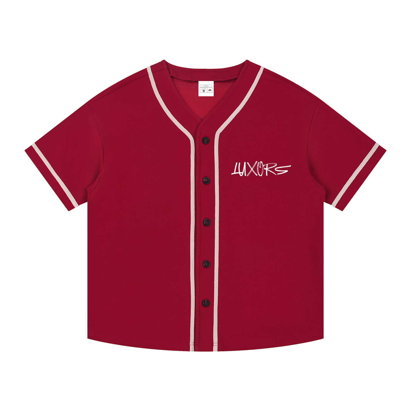 Luxors contrast Piped Button-Up Jersey