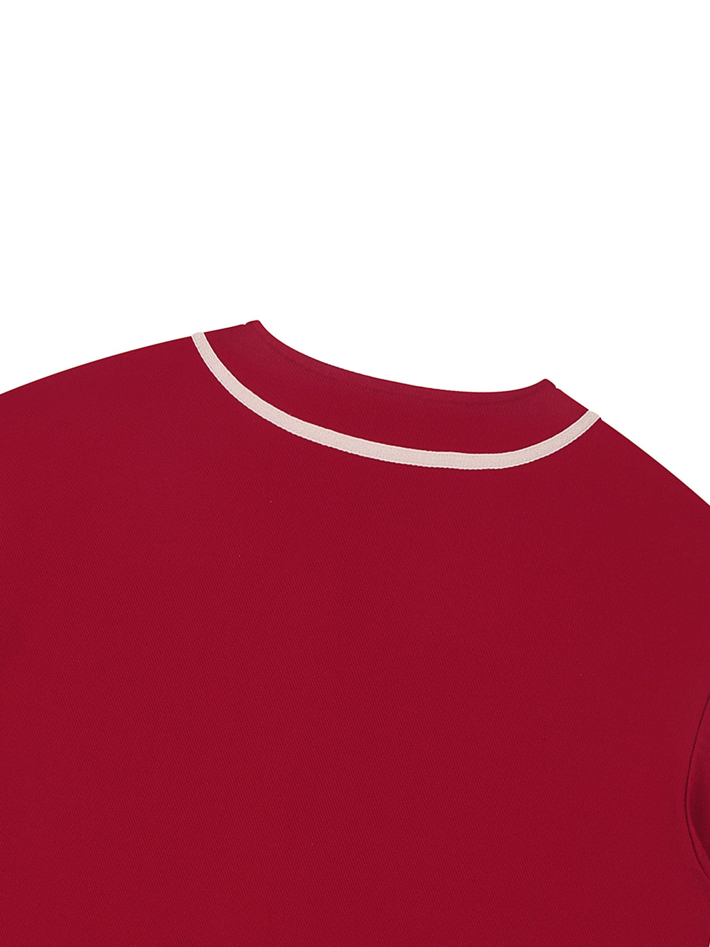 Luxors contrast Piped Button-Up Jersey