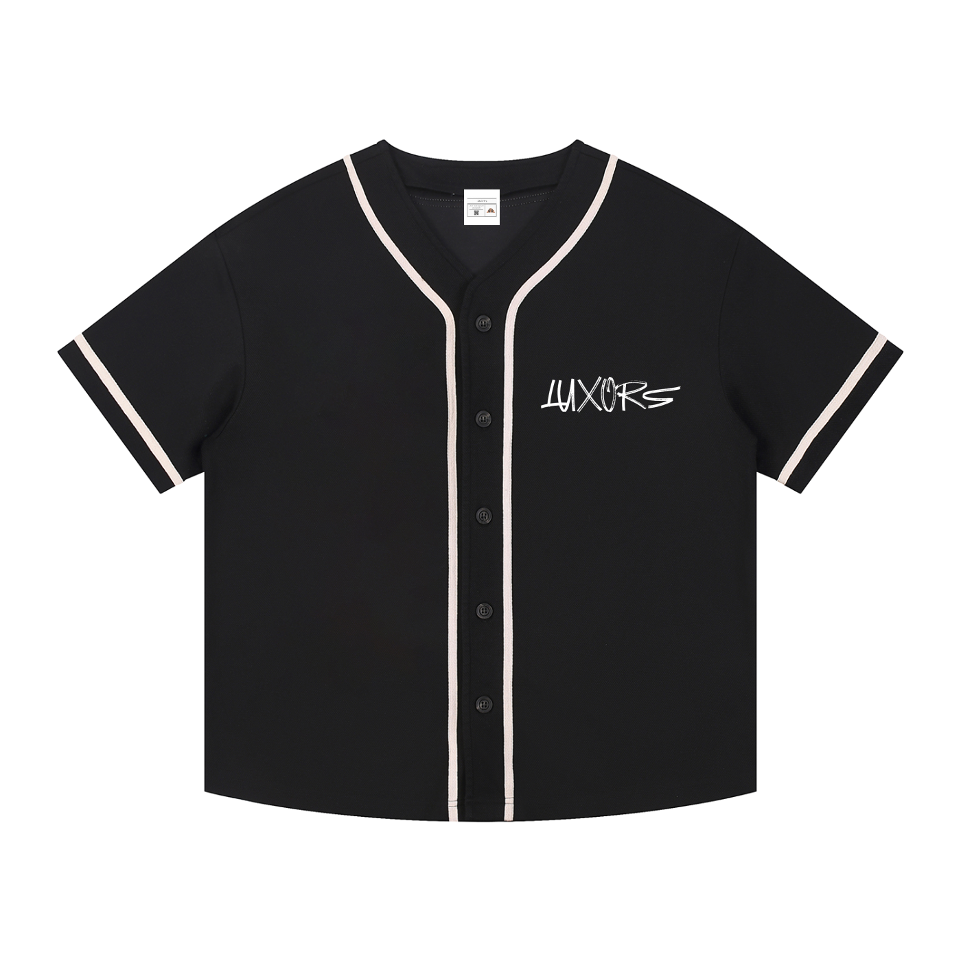 Luxors contrast Piped Button-Up Jersey