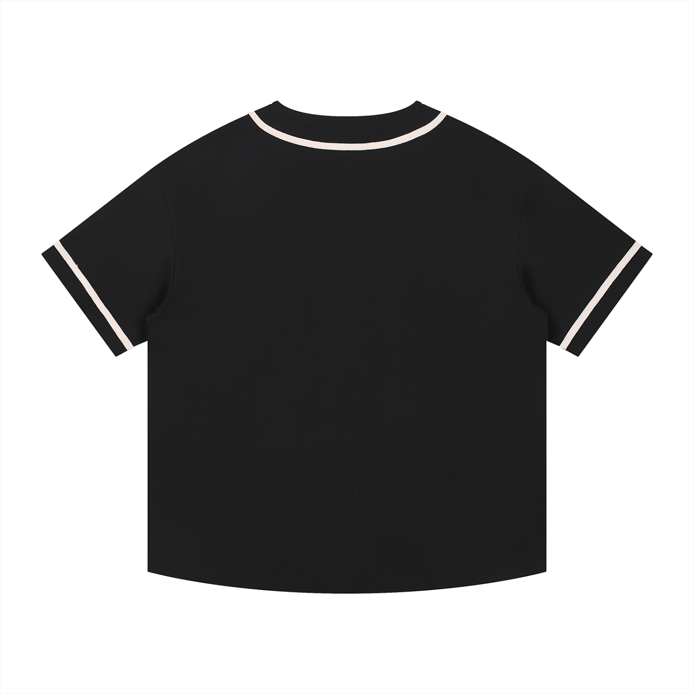 Luxors contrast Piped Button-Up Jersey