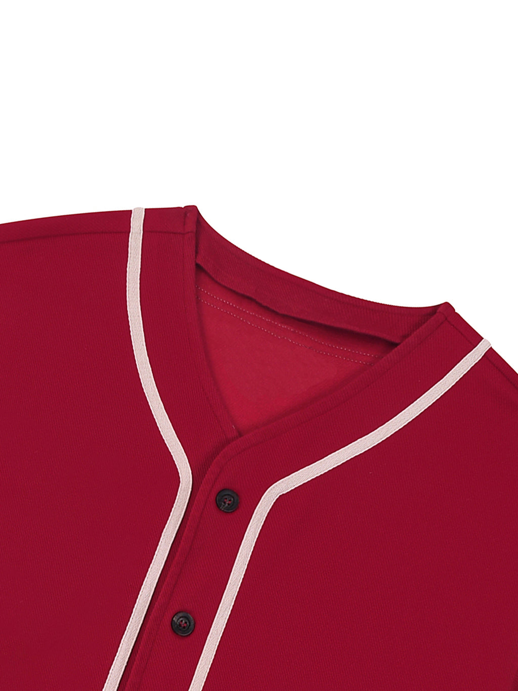 Luxors contrast Piped Button-Up Jersey