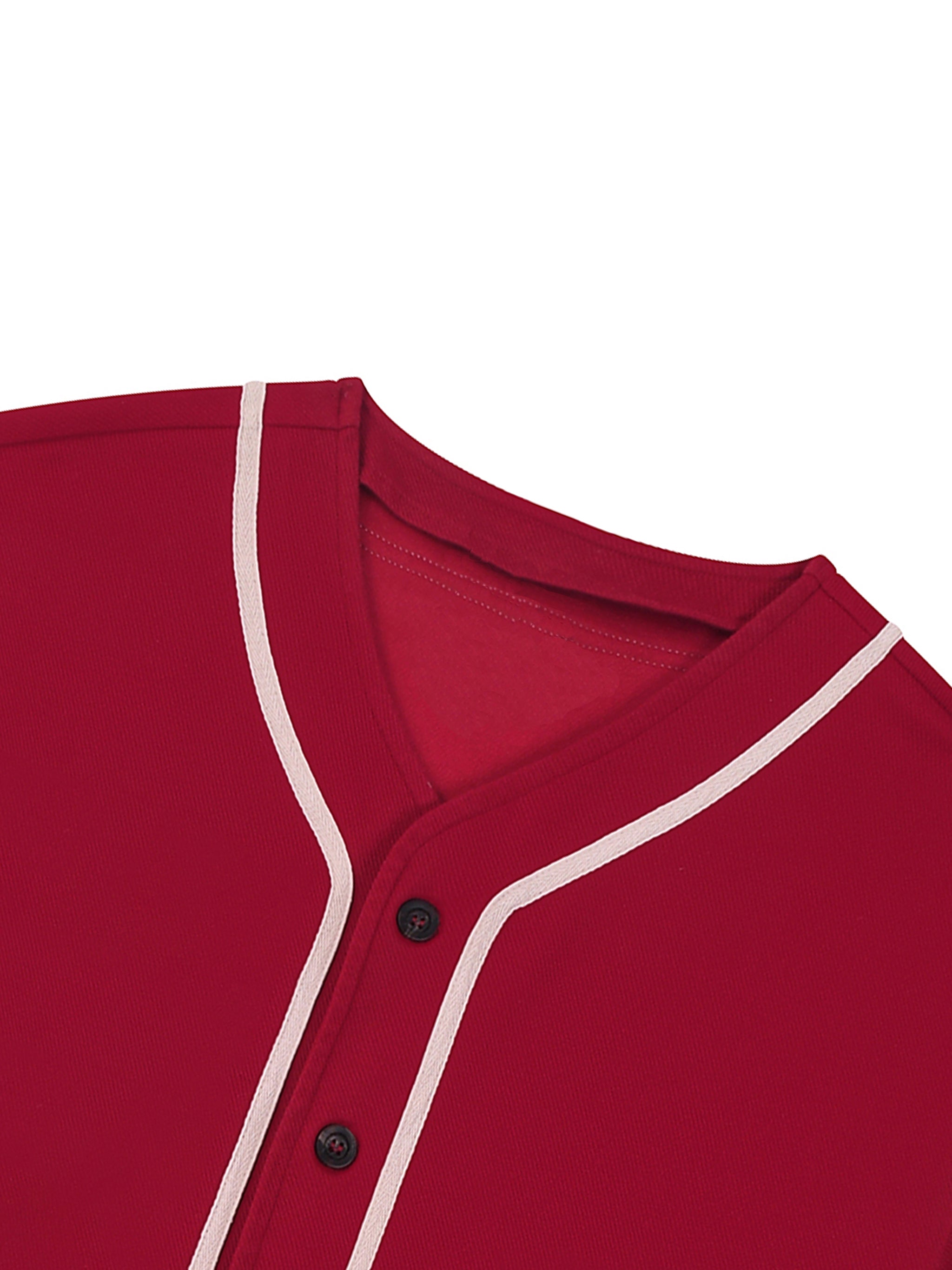 Luxors contrast Piped Button-Up Jersey