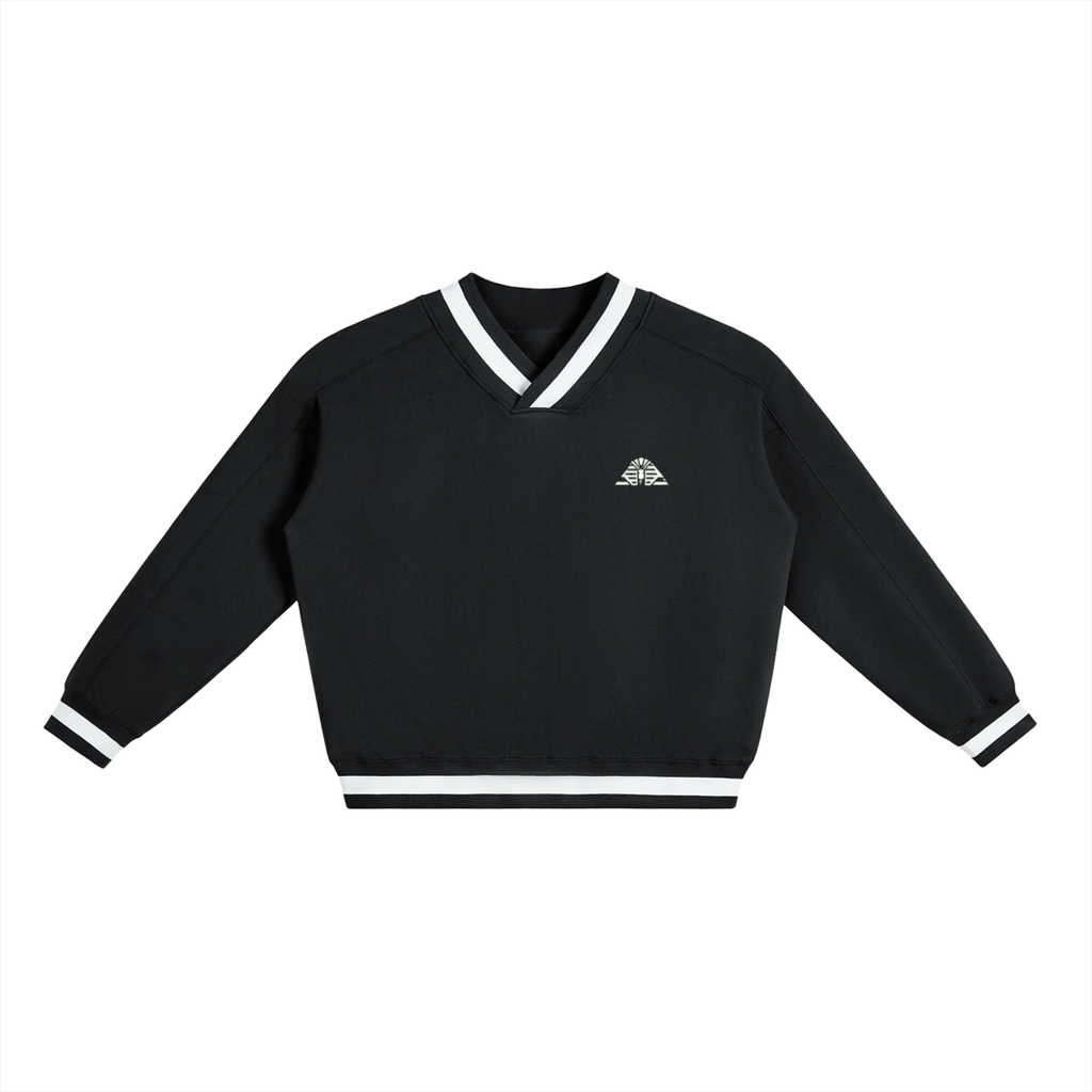 Sueter 100% algodon con corte V Luxors unisex