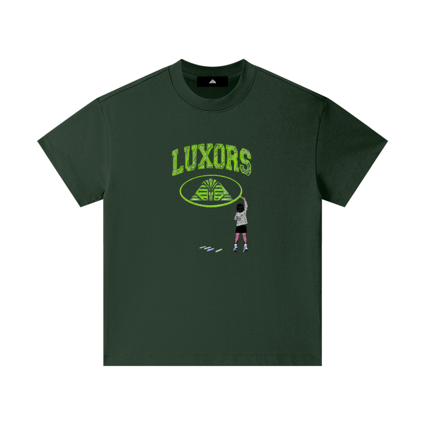 Luxors kids t-shirt Chalk Pyramids