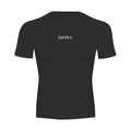 Playera deportiva full black para hombre Luxors