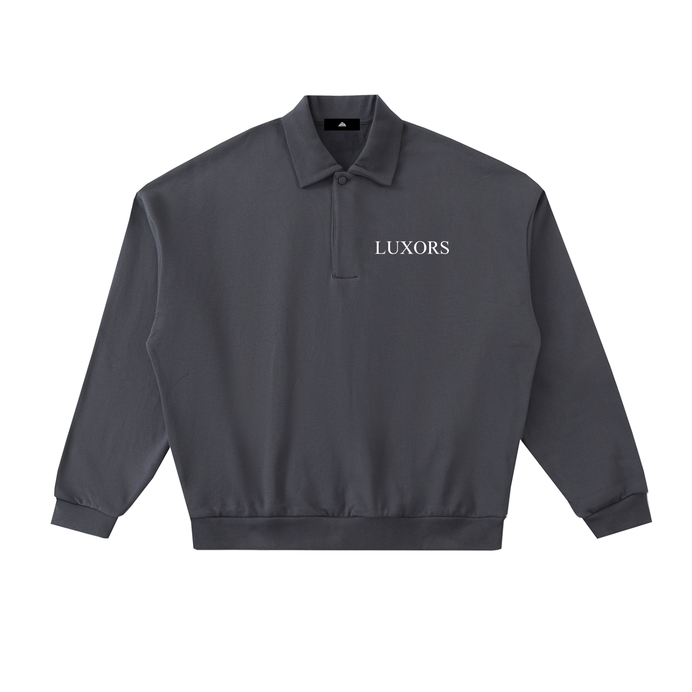 Luxors Heavyweight Fleece Polo Sweatshirt