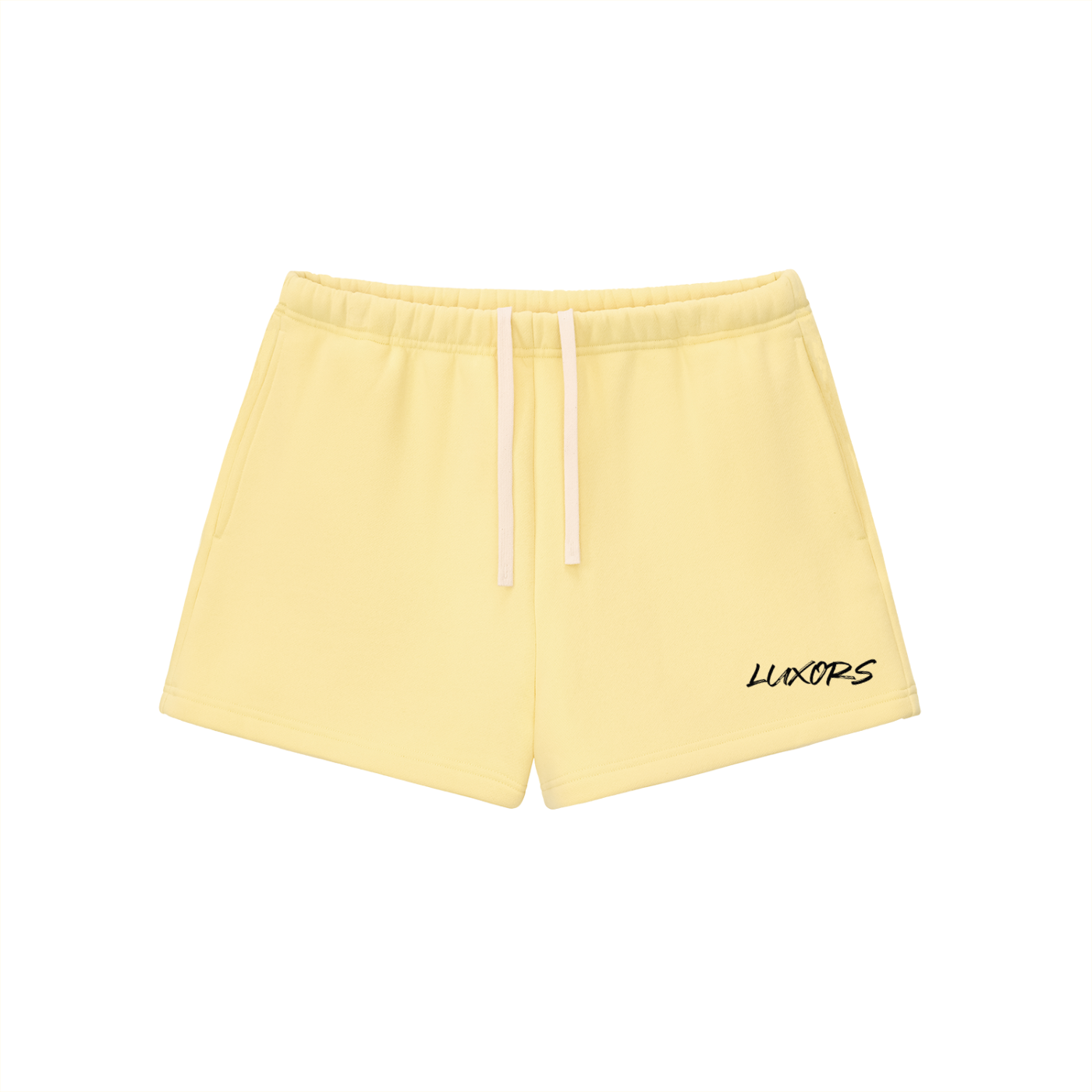Shorts para mujer de Felpa con cordones ajustables Luxors