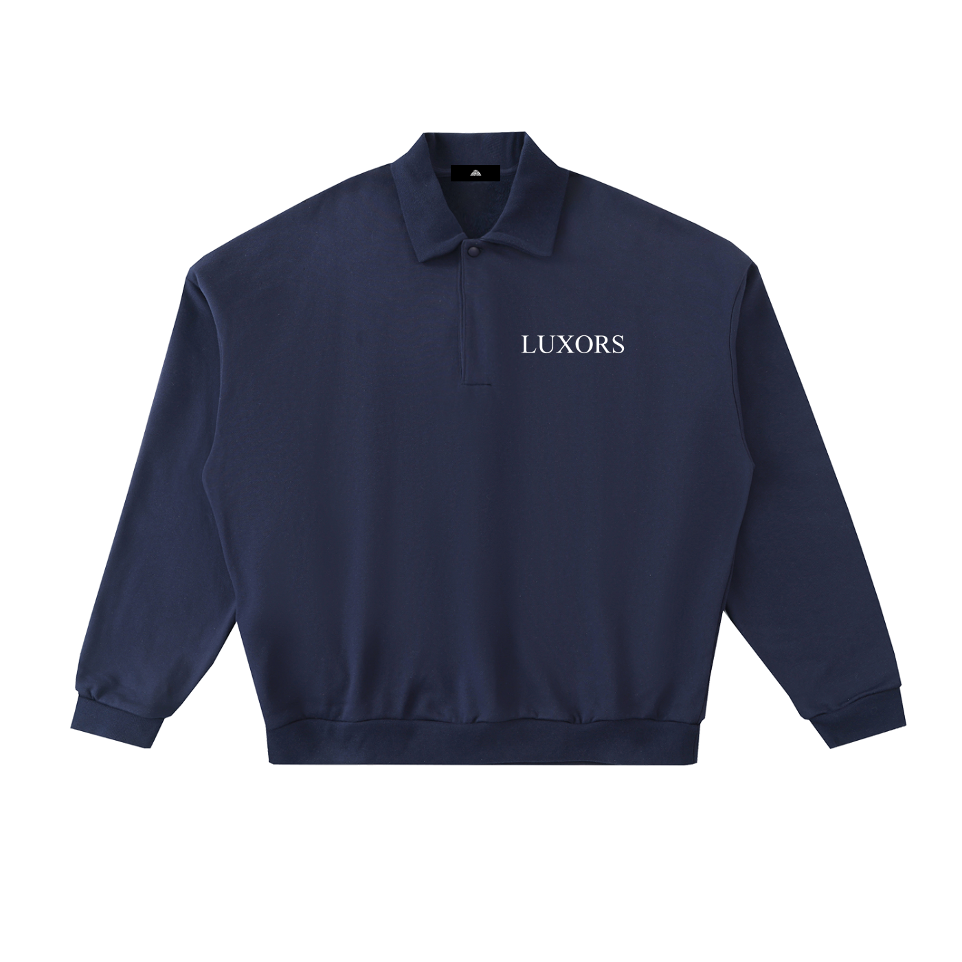 Luxors Heavyweight Fleece Polo Sweatshirt