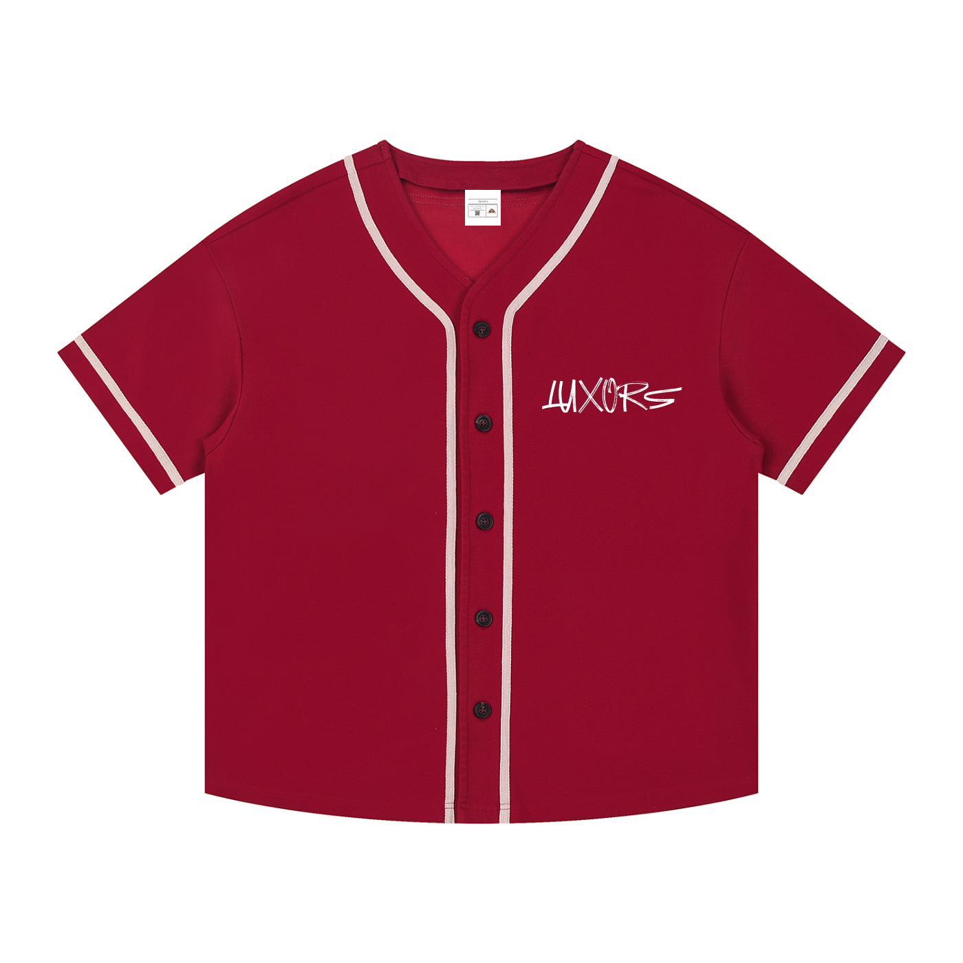 Luxors contrast Piped Button-Up Jersey