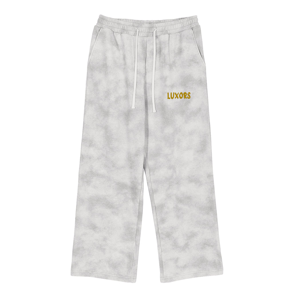 Luxors dirty Washed Fleece Sweatpants